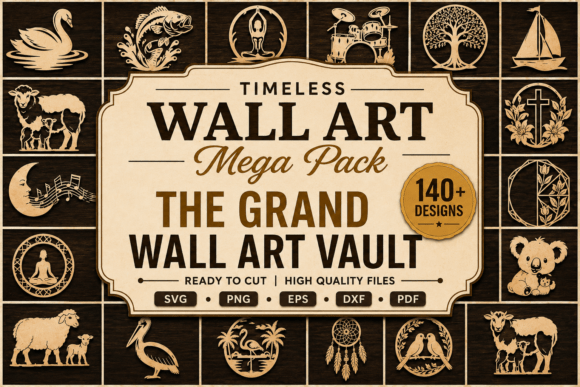 Download Timeless Wall Art Mega Pack SVG Bundle - Svg bundle Collection