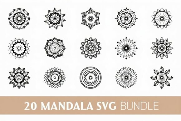 Download Elegant Mandala SVG Bundle - Svg bundle Collection