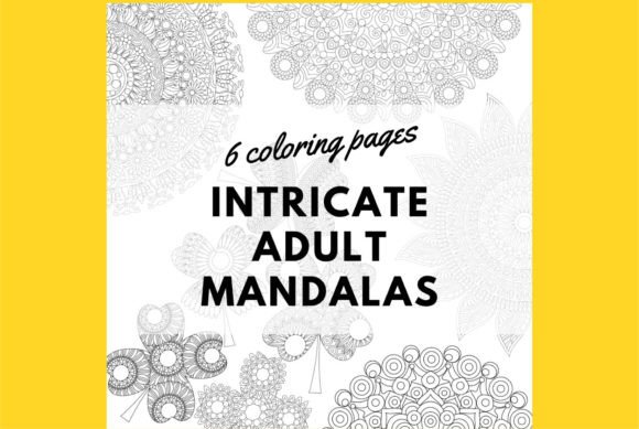 Download Intricate Adult Mandala Coloring Pages - Intricate Collection