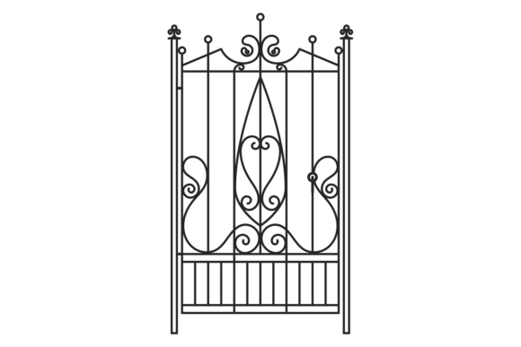 Download Fence Railing Decorative Ornament. Metal - Ornament Collection