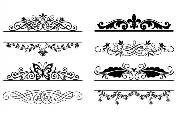 Download Elegant Ornamental Border Bundle - Ornament Collection