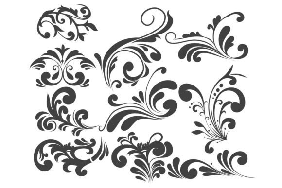 Download Ornamental Design Lace Borders Vector - Ornament Collection