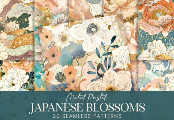 Download Japanese Blossoms Asian Floral Patterns - Floral pattern Collection
