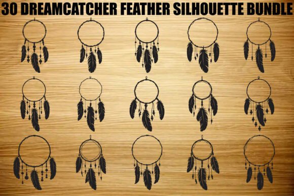 Download Dreamcatcher Feather SVG Bundle - Svg bundle Collection