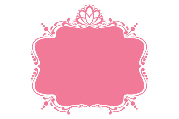 Download Decorative Ornament Blank Frame with Pin - Ornament Collection