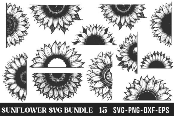 Download Sunflower SVG Bundle - Svg bundle Collection